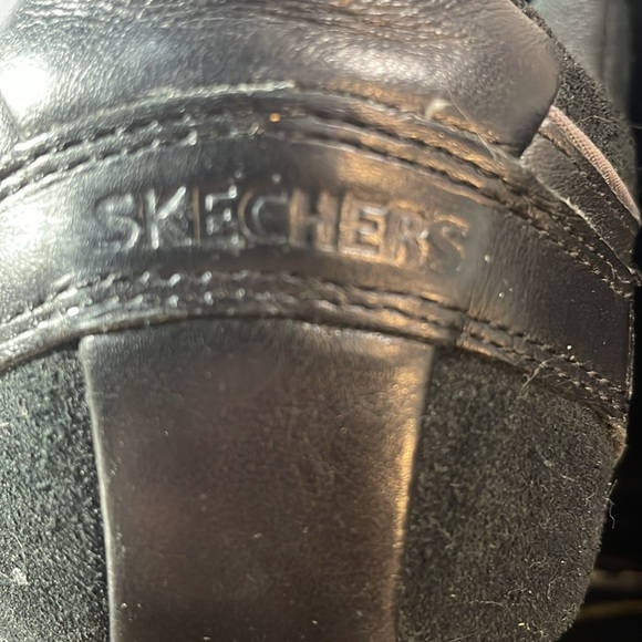 Sketchers Shape Ups women’s size 10 black leather - Picture 13 of 17
